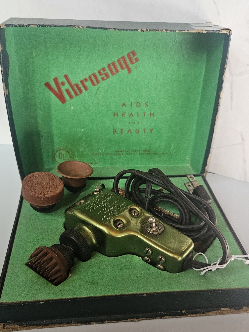 Green Electric Scalp & Skin Massager